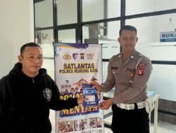 Polantas Menyapa, Penerbitan SIM Satlantas Polres Murung Raya Mudah dan Edukatif