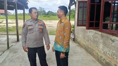 Giat Berikan Imbauan kepada warga masyarakat rutin oleh piket Polsek Kapuas Tengah.