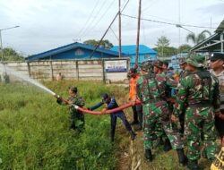 Tingkatkan Kesiapsiagaan Karhutla, Kodim 1002/HST Libatkan TNI-Polri dan BPBD dalam Latihan Sistem Blok