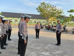 APEL PAGI SEBELUM BERTUGAS SATLANTAS POLRES KAPUAS