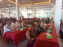 Danramil 04/Jawai Dampingi Bupati Sambas Hadiri Kegiatan Dhamma Shanti Waisak 2570 se-Kabupaten Sambas di Kecamatan Jawai