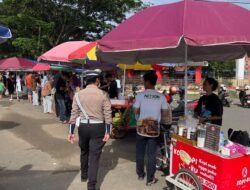 Sambangi CFD Akhir Pekan, Satlantas Polres Murung Raya Dialogis Bersama Masyarakat