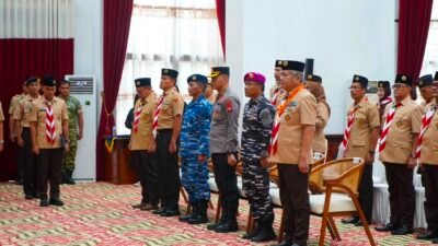Kodaeral XII Dukung Penguatan Pembinaan Generasi Muda Melalui Pelantikan Pengurus Pramuka Kalbar