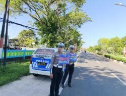 Wujudkan Kamseltibcarlantas Kondusif, Satlantas Polres Kapuas Antisipasi Balapan Liar.