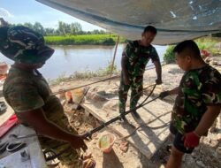 Progres Jembatan Garuda Terus Berlanjut, Hari Ini Pengerjaan Difokuskan pada Pemasangan Main Rope Bawah