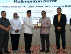DI HADAPAN KOMISI II DPR RI, GUBERNUR RIA NORSAN DORONG PERCEPATAN PEMEKARAN KAPUAS RAYA