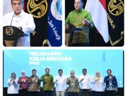 Saksikan Penandatanganan PKB Jasa Raharja dan Serikat Pekerja, Menaker Titip Tiga Agenda Strategis
