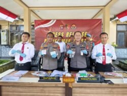 Polres Murung Raya Press Release Pengungkapan Kasus Persetubuhan Terhadap Anak Dibawah Umur