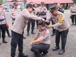 Jelang Hari Bhayangkara Ke-80, 26 Personel Polres Murung Raya Naik Pangkat