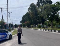Tekan Laka Lantas, Sat Lantas Polres Sukamara Gelar Patroli Preventif di Area Rawan