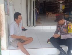 Tingkatkan Kewaspadaan Masyarakat, Polsek Permata Kecubung Gelar KRYD Pagi Hari