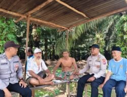 Pastikan Kamtibmas Kondusif, Polsek Kapuas Barat Gelar Patroli Sambang ke PT. Graha Inti Jaya