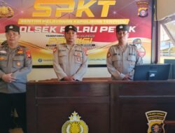 POLSEK PULAU PETAK LAKSANAKAN SIAGA MAKO PAGI