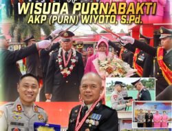 Upacara Wisuda Purnabakti dan Tradisi Pedang Pora Tandai Masa Purna Tugas Perwira Polres Sukamara