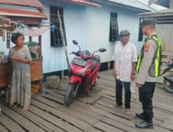 PERSONIL POLSEK PULAU PETAK LAKSANAKAN PATROLI DIALOGIS KE DESA-DESA WILAYAH KECAMATAN PULAU PETAK
