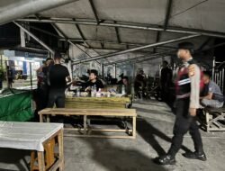 Sapu Bersih Kerawanan, Sat Samapta Polres Sukamara Awasi Pintu Air Pelabuhan