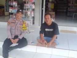 Sentuh Masyarakat, Polsek Permata Kecubung Gelar Sambang Dialogis Pagi Hari