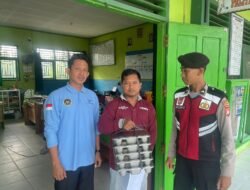Sat Samapta Polres Sukamara Kawal Distribusi Makan Bergizi Gratis demi Tumbuh Kembang Generasi Sehat