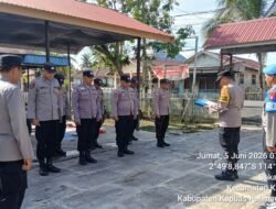 Pimpin Apel Pagi, Kapolsek Kapuas Barat Tekankan Kedisiplinan dan Kesiapan Pelayanan Masyarakat