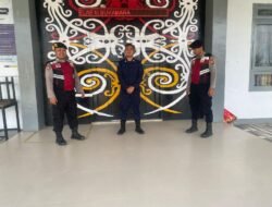 Cegah Gangguan Kamtibmas, Sat Samapta Polres Sukamara Cek Perimeter Lapas Kelas III