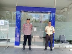 Personel Polsek Kapuas Barat Laksanakan Patroli Objek Vital di Bank BRI Cabang Mandomai