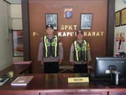 Pastikan Keamanan Wilayah, Polsek Kapuas Barat Tingkatkan Kesiapsiagaan Siaga Jaga Mako