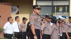 Kabag Ops Polres Kotim Pimpin Apel Pagi, Tekankan Kesehatan, Kebersihan Tempat Kerja, serta  Kedisiplinan.
