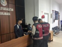 Pertebal Keamanan Perimeter Rutan, Sat Samapta Polres Sukamara Cek Kesiapsiagaan Lapas Kelas III