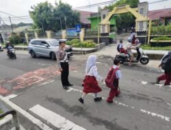 Kendalikan Mobilitas Jalan Raya, Sat Lantas Polres Sukamara Optimalkan Pengaturan di Titik Krusial