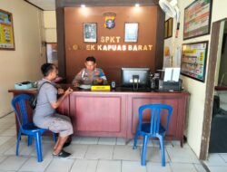 Wujudkan Pelayanan Prima, Polsek Kapuas Barat Permudah Pengurusan SIK dan SKTLK Bagi Warga