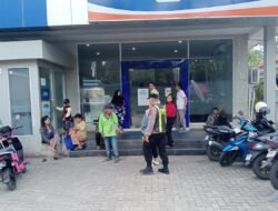 Cegah Aksi Kriminal di Objek Vital, Polsek Kapuas Barat Tingkatkan Patroli di Bank BRI Cabang Mandomai