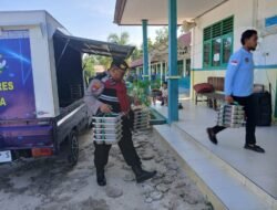 Kawal Program Strategis Nasional, Sat Samapta Polres Sukamara Pastikan Distribusi MBG Aman Tepat Sasaran