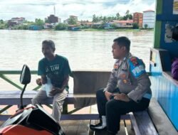 Perkuat Kamtibmas, Polsek Katingan Tengah Sambangi Warga