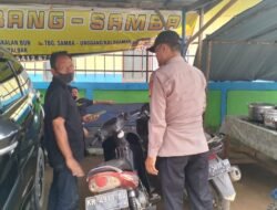 Polsek Katingan Tengah Sambang Kamtibmas