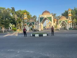 Hadir di Titik Ramai Akhir Pekan, Sat Samapta Polres Sukamara Amankan Jalur Protokol Perkotaan