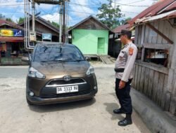 Antisipasi Kepadatan, Polsek Kapuas Barat Gelar Patroli dan Gatur Lalin di Pelabuhan Feri Saka Mangkahai