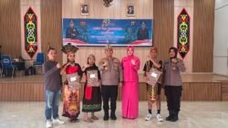 KAPOLRES KOTIM BUKA PERLOMBAAN TARI TRADISIONAL MENYAMBUT HUT BHAYANGKARA KE-80 TAHUN 2026