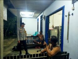Pererat Silaturahmi Bersama Komunitas Warga, Polsek Balai Riam Intensifkan Dialog Kamtibmas