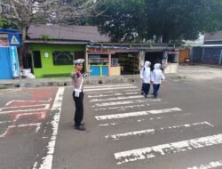 Cegah Insiden Jalan Raya, Sat Lantas Polres Sukamara Optimalkan Penjagaan di Jalur Kritis Perkotaan