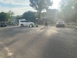 Hadir di Garis Depan Pelayanan Publik, Sat Samapta Polres Sukamara Amankan Mobilitas Awal Hari