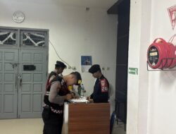 Sinergitas Tanpa Batas, Sat Samapta Polres Sukamara Perketat Pengawasan Malam di Lapas Kelas III