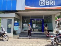 Antisipasi Kriminalitas, Polsek Kapuas Barat Gelar Patroli Objek Vital di Bank BRI Mandomai