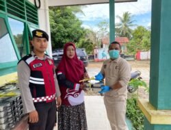 Pengawalan Sat Samapta Pastikan Program Makanan Bergizi Gratis Tersalurkan dengan Baik