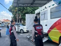 Sat Samapta Polres Sukamara Optimalkan Layanan Pengamanan Preventif di Bank Kalteng
