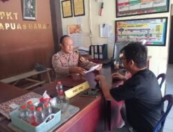Tingkatkan Pelayanan Ke Masyarakat, Polsek Kapuas Berikan Pelayanan Senyum Sapa Salam