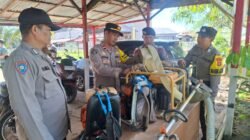 Kesiapan Alutsista, Polsek Kahayan Kuala Gelar Apel Antisipasi Karhutla
