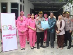 Sambut Hari Bhayangkara ke-80, Polres Sukamara Salurkan Kepedulian Lewat Giat Anjangsana