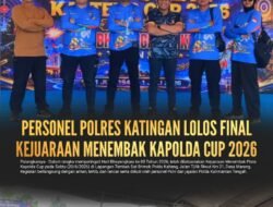 Personel Polres Katingan Lolos Final Kejuaraan Menembak Kapolda Cup 2026
