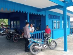 Giat Sambang Personel Polsek Kapuas Barat Ke Masyarakat Guna Sampaikan Jaga Kamtibma