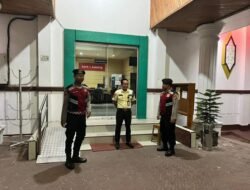 Amankan Objek Vital Keuangan Daerah, Sat Samapta Polres Sukamara Pantau Bank Kalteng